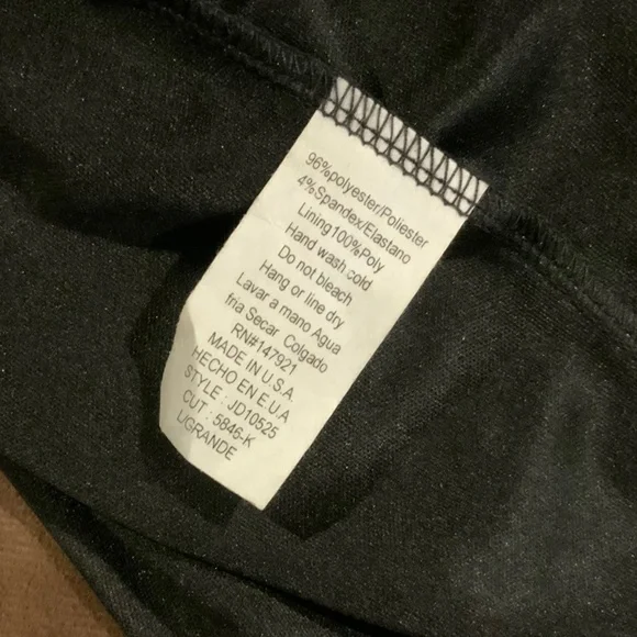 618 Pink Black M Dress Sparkly lined dress Wedding dress Party Date Balletcore - Picture 6 of 6